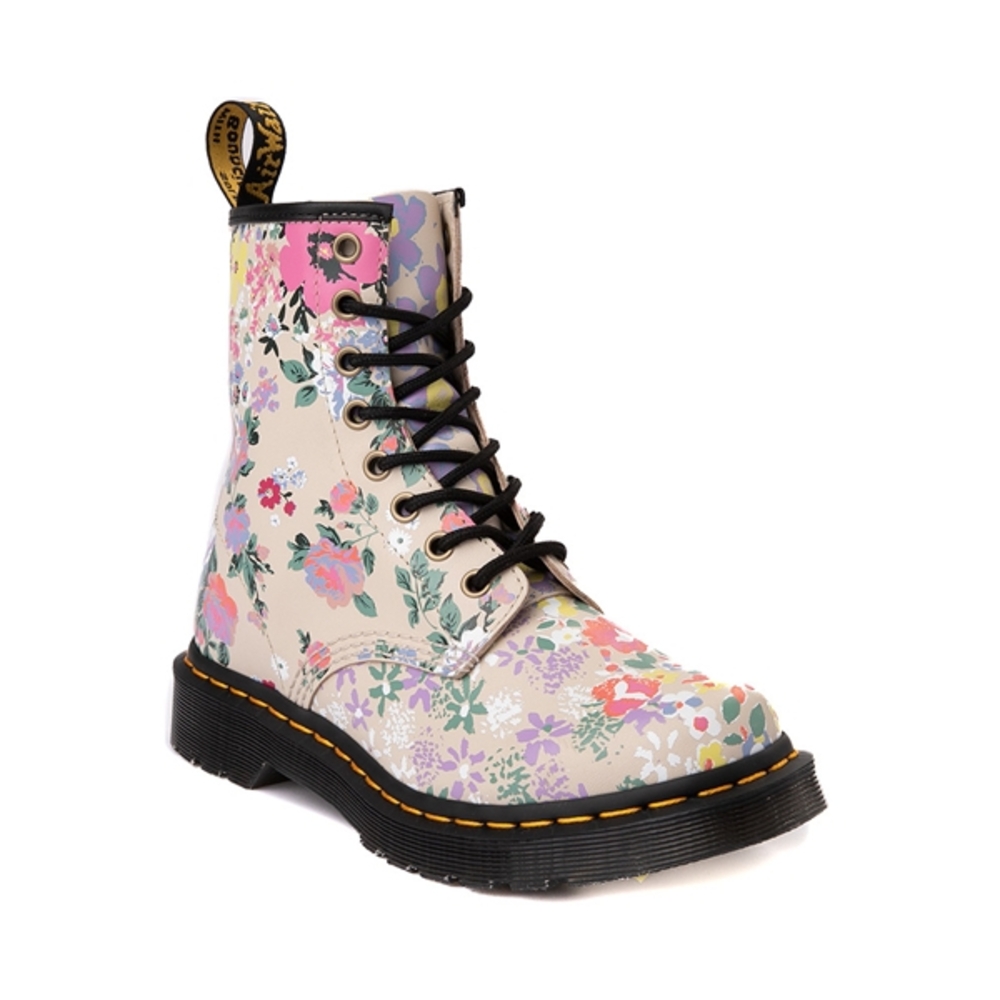 Dr. Martens Women's Floral Mashup 1460s